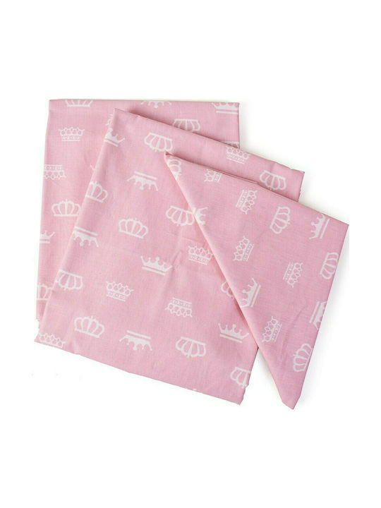 Dimcol Baby Duvet Cover Princess 47 Pink 120x160cm