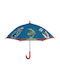 Perletti Kids Curved Handle Umbrella Avengers Blue