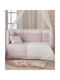 Kentia Baby Bettbezug Set mit Kissenbezug Beauty Rosa 100x140cm.