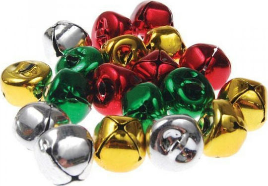 Next Metallic Decorative Bell for DIY Crafts 20pcs (Μiscellaneous colours)