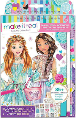 Make It Real Painting Fashion Design Sketchbook Blooming Creativity for Children 6++ Years