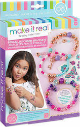 Make It Real Jewelry Bedazzled Charm Bracelets Blooming Creativity for Children 8++ Years (Various Designs/Assortment of Designs) 1pc