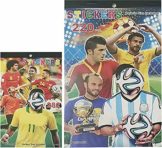 Justnote Sticker Album Soccer Various Designs 1pc