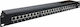 Goobay Patch Panel for Rack 1U 19" with 24 cat6...