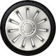 Autoline Set Capace de Roți Auto Gorecki Argo Silverstone Pro 4 Bucăți 15 Argintii