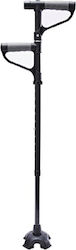 Factory My Get Up & Go Cane Μπαστούνι Βάδισης Γκρι 03008MGC00BK