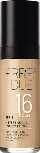 Erre Due Neverending 16H Liquid Foundation SPF15 503.00 Toasted Nut 30ml