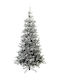 Christmas Tree Psiloritis Snowy 180cm with 413 Branches and with LED Lighting