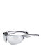 Uvex Sportstyle 204 Herren Sonnenbrille mit Weiß Kunststoff Gestell und Gray Linse S5305252816