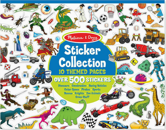 Melissa & Doug Άλμπουμ Αυτοκόλλητων Συλλογή για Παιδιά 3+ Ετών
