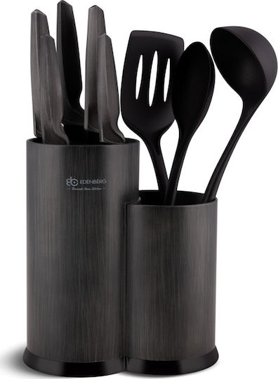 Edenberg Cooking Utensil Set with Base 9pcs