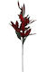 Espiel Artificial Decorative Branch Red 119cm 1pcs