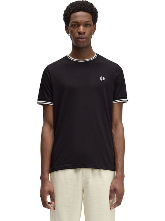 Fred Perry T-Shirt Schwarz