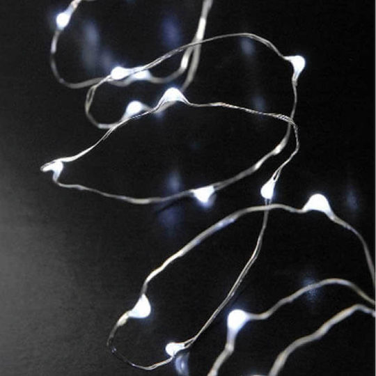 200 Lights LED 20m. Cold White in String