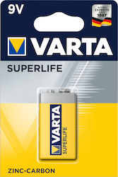 Varta Superlife Μπαταρία Zinc 9V 1τμχ