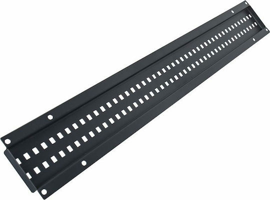 Tele Κάλυμμα Πάνελ για Rack 1U Μαύρο