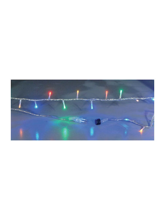 50 Lichterketten LED 2.5m. Mehrfarbige in Zeichenfolge 1Stück
