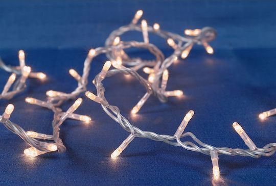 300 Λαμπάκια LED 15μ. Θερμό Λευκό σε Σειρά