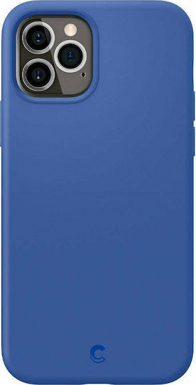 Spigen Cyrill Umschlag Rückseite Silikon Marineblau (iPhone 12 Pro Max)
