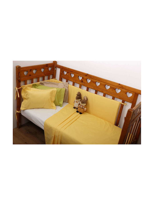 Anna Riska Baby Duvet Cover Prestige 11 Yellow 120x165cm