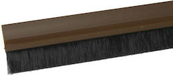 Geko Draft Stopper Brush Door with Brush in Brown Color 1m 1400/2