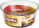 Mijotex Σουφλέ Glass Round Heat-Resistant Cookware for Souffle 2200ml