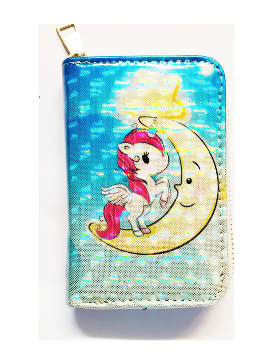 Wallet for girl moon unicorn