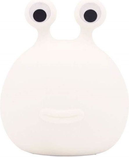 Allocacoc Kinder Dekorative Lampe Slug Weiß 13.2x12.8x10.2εκ. Allocacoc Kinder Dekorative Lampe Slug Weiß 13.2x12.8x10.2εκ.