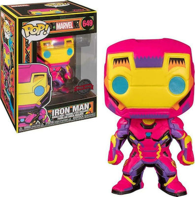 Funko Pop! Bobble-Head Marvel: Marvel - Iron Man 649 Special Edition