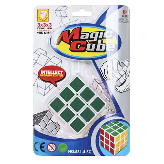 ToyMarkt Magic Blister Geschwindigkeitswürfel 3x3 für 6+ Jahre Jahre 912825 71-2805 1Stück