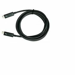 QNap Thunderbolt 3 Cable Μαύρο 2m (CAB-TBT320M-40G-LINT) QNap Thunderbolt 3 Cable Μαύρο 2m (CAB-TBT320M-40G-LINT)