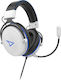 Steelplay HP52 Virt Über Ohr Gaming-Headset mit Konnektivität 3,5 mm / USB Weiß