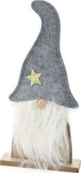 Iliadis Christmas Wood Dwarf Figure Gray 40x19x19cm