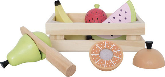 Jabadabado Fruits & Vegetables Toy Fruits that Cut made of Wood for 2+ Years Old