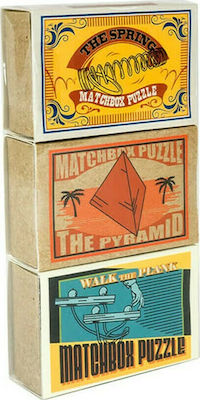 Professor Puzzle Spring, Pyramid & Walk Wooden Riddle for 6+ Years MBS5