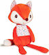 Lilliputiens Animal Fox Giant Alice made of Fabric for 0++ Months