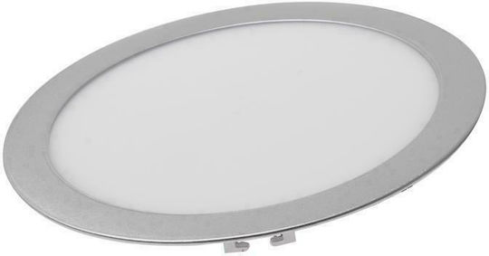 Geyer Rund Vertieft LED Panel 18W mit Kaltweiß Licht 6500K