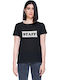 Donna Γυναικείο T-shirt Μαύρο