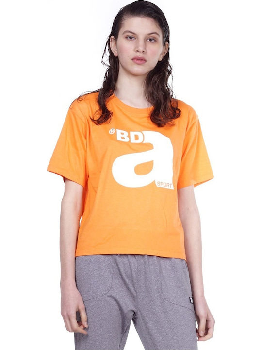 Body Action Γυναικείο Αθλητικό T-shirt Πορτοκαλί