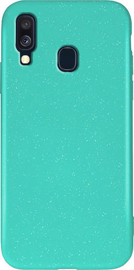 Forever Bioio Back Cover Silicone Turquoise (Galaxy A40)