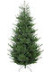 Argentina Christmas Green Tree with Metallic Base and Built in Branches H210cm