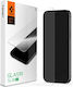 Spigen GLAS.tR Slim HD Case Friendly Vollflächig gehärtetes Glas (iPhone 12 mini) AGL01533