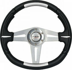 Simoni Racing Τιμόνι Αυτοκινήτου Apogee Δερμάτι...