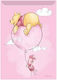 Pocket Stickers Winnie Pooh Friends Stickers for Mobile Pink