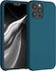 KWmobile Flexible Rubber Back Cover Silicone Bl...