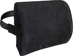 Lampa Car Pillow Ergo Seat Lumbar Support Back Cushion with Memory Foam in Black Color 54366