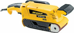 F.F. Group BS 900 Plus Electric Sander Belt 900W with Speed Control and with Suction System 45540