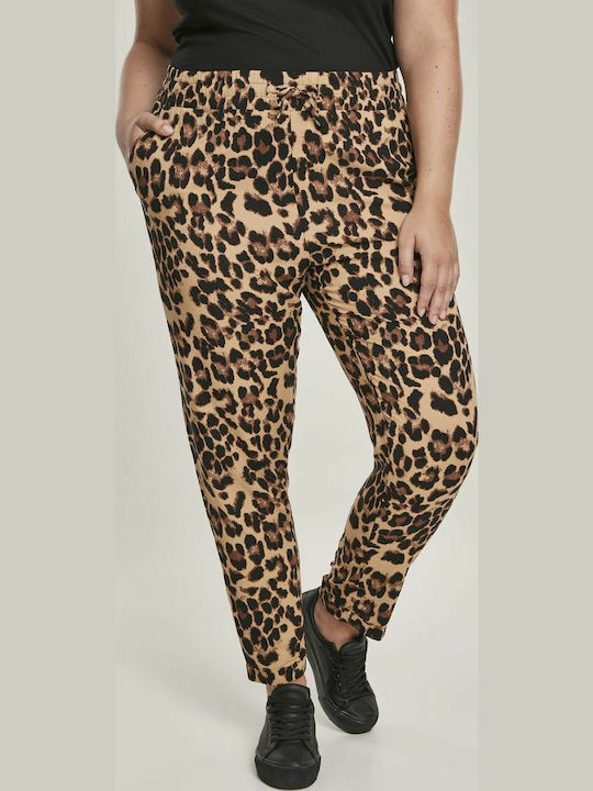 Urban Classics Women's Fabric Trousers with Ela...
