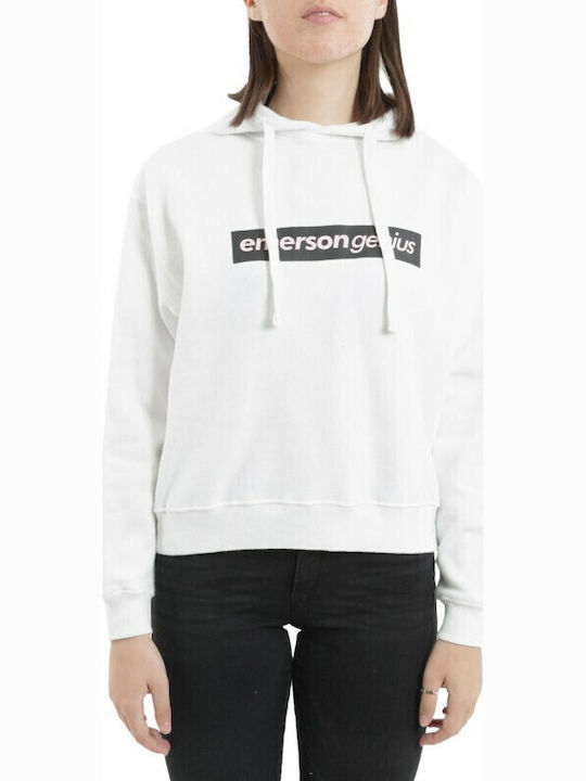 Women's Sweatshirt Hooded White