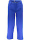 Women's Fabric Trousers Blue